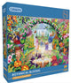 Gibsons – botanische Blüten (von Claire Comerford) – 500 Teile 48×34 cm (B×H) – Puzzle für Erwachsene