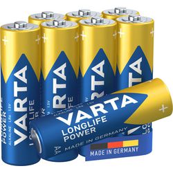 Batterie Varta Longlife Power AA 8 Stück