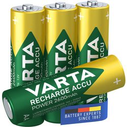 Batt von HR6 AA Penlite wiederaufladbare Krt A 4