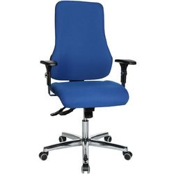 Bürostuhl Topstar Sitness 55 Synchronmechanik blau