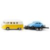 Siku VW T1 Wohnmobil mit Anhänger und Käfer