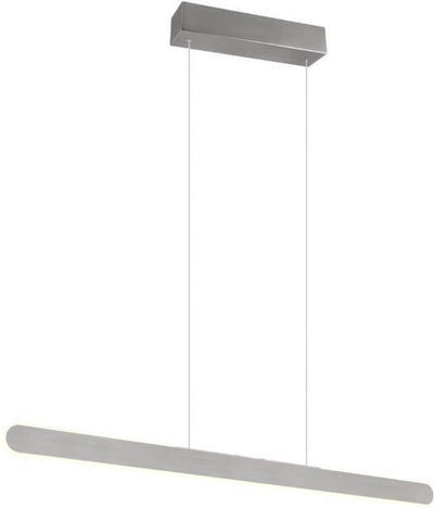 Trio Helios - Hängelampe - gebürstetes Aluminium - inkl. 1x SMD 28w - 4-stufiger Touch-Schalter - einstellbare Lichtfarbe