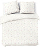 Dindi Home Bettbezug „Forever Spring“ – 200 x 220 – 100 % Baumwolle – Weiß