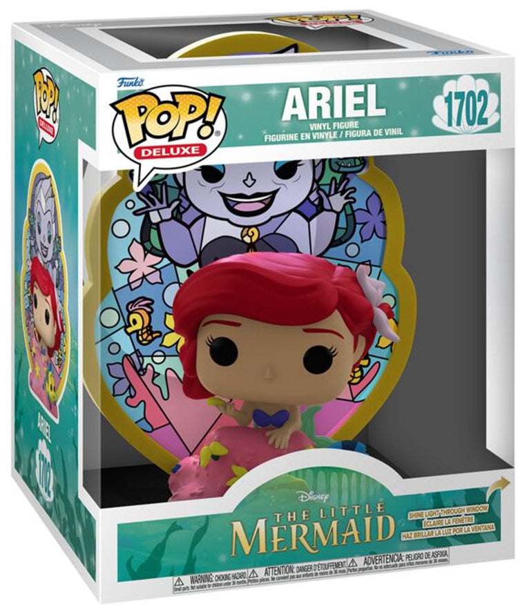 Schneewittchen kleine Meerjungfrau Ariel (Pop! Deluxe) Vinylfigur 1702 Unisex Funko Pop! - mehrfarbig - Standard