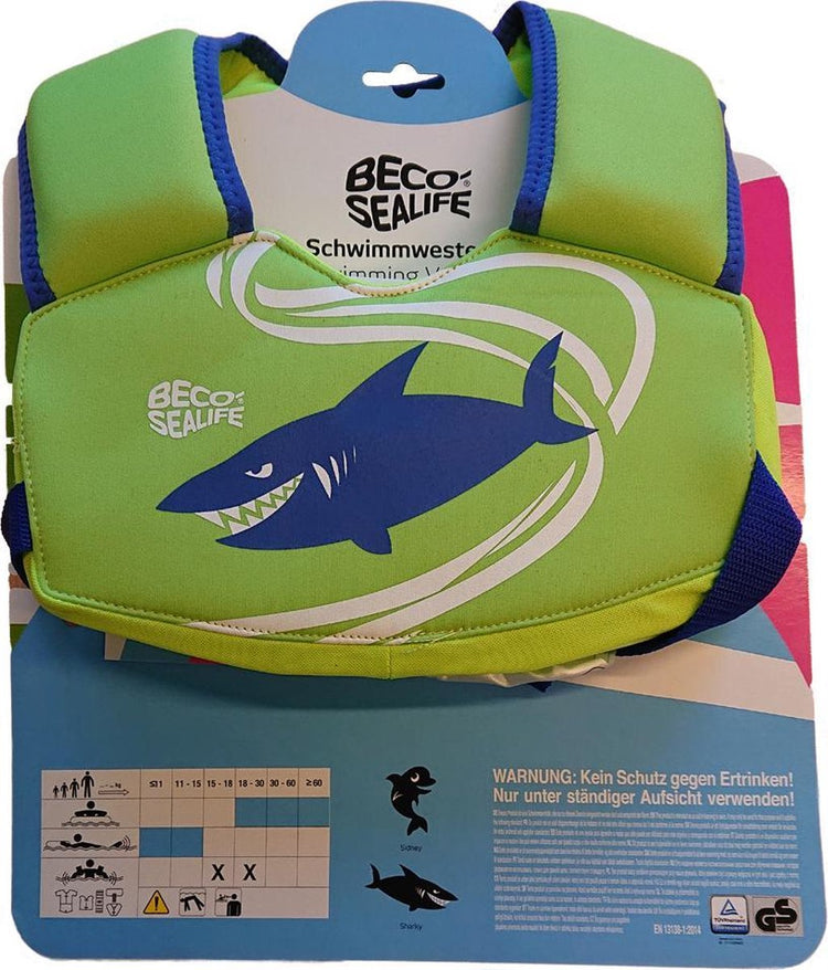 Beco-sealife® Schwimmweste Easy Fit - Grün - für Kinder 15-30 kg
