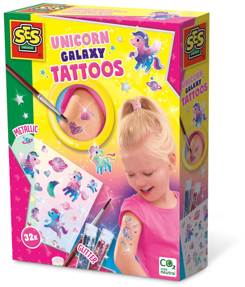 SES Einhorn Galaxy Tattoos