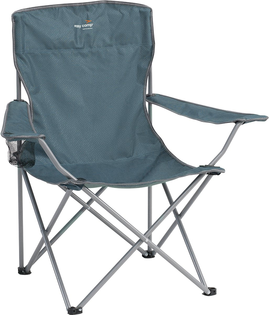 Easy Camp Fichtenstuhl faltbarer Campingstuhl Fjordblau