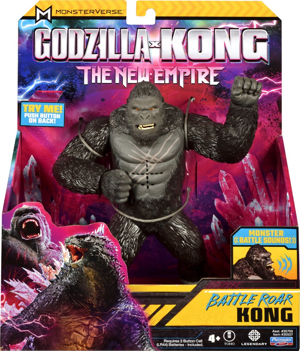 Das neue Empire 17 cm Battle Roar Kong mit elektrischen Klängen