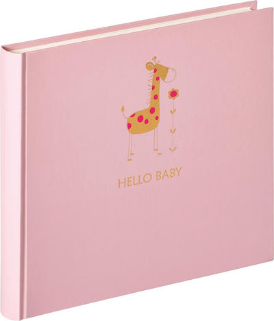 Walther uk-148-r Tierbaby - Babyalbum - Größe 28x25 cm - rosa
