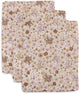 Jollein hydrophile Waschlappen 15x20cm – Blumenfeen – Baumwolle – 3 Stück