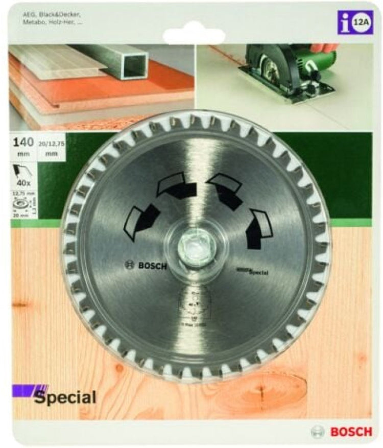 Bosch Kreissägeblatt Spezial 140 x 20 x 2,2 mm - 40