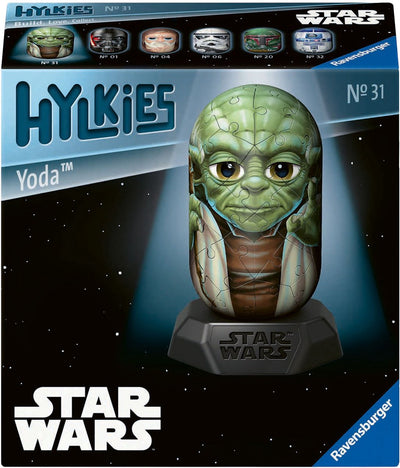Ravensburger 3D-Puzzle Hylkies Star Wars Yoda - 54 Teile.