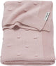 Meyco Baby Knots Kinderbettdecke – rosa – 75 x 100 cm – 1,0 Tog