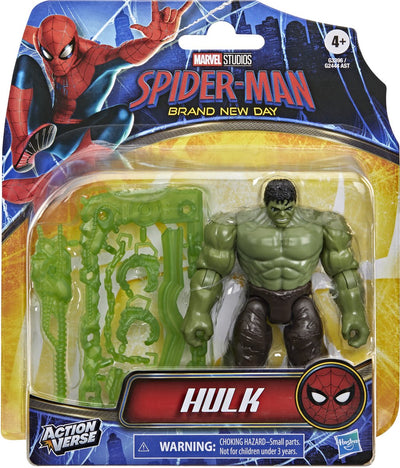 Hasbro Marvel Studios Spider-Man brandneue Day Actionvers Hulk-Actionfigur