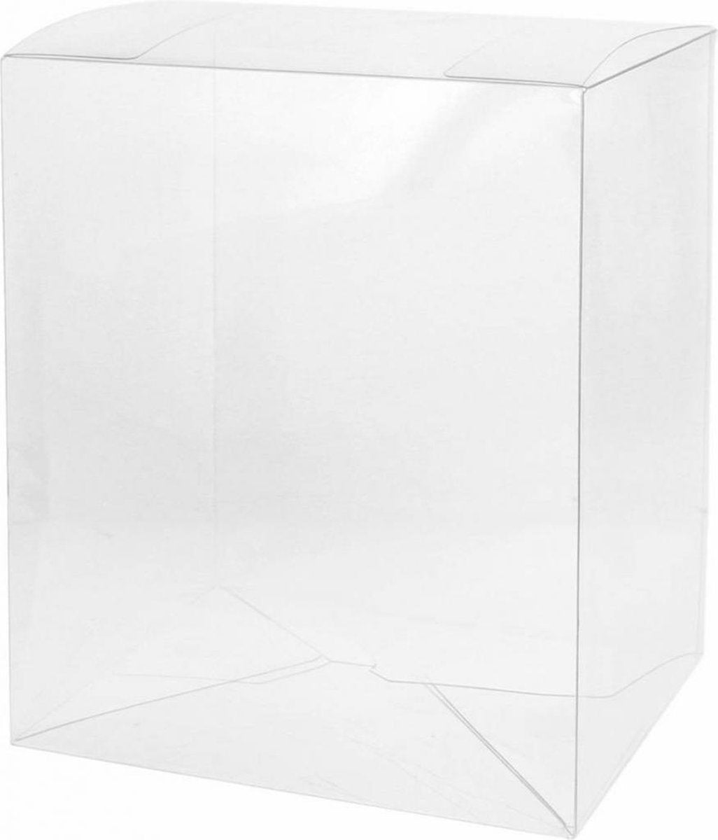 Markenlose Schutzhülle 0,5 mm für Funko Pop! Figuren 4ó, 12er Pack (Schrumpffolie)