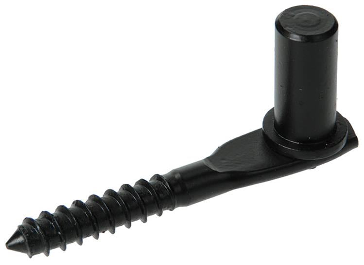 1013216 - Schraubhaken für Luke, schwarz, Durchmesser 18 mm | 10 Stück