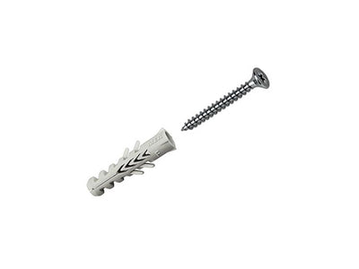 Celo 1015374 – 20 Nylondübel f ​​+ sps 4 mm + Schrauben 502614 | 5 Stück