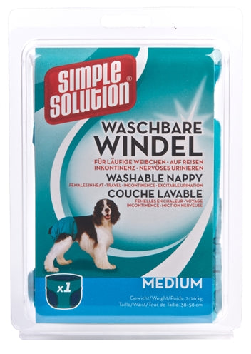 Einfache Lösung Windel waschbar