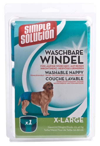 Einfache Lösung Windel waschbar