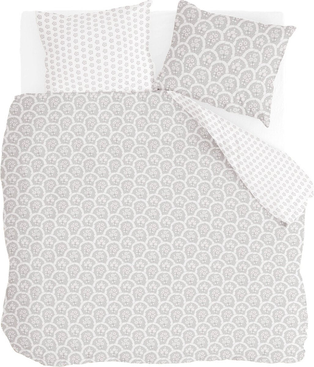 Walra Bettbezug Vintage Memory – 240 x 220 – 100 % Baumwolle (BCI) – Grau