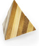 Eureka 3d Bambus -Gehirn -Puzzle -Pyramide *