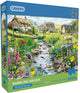 Gibsons Puzzle plätschernder Bach, 500 XL-Teile aus Papppuzzle.