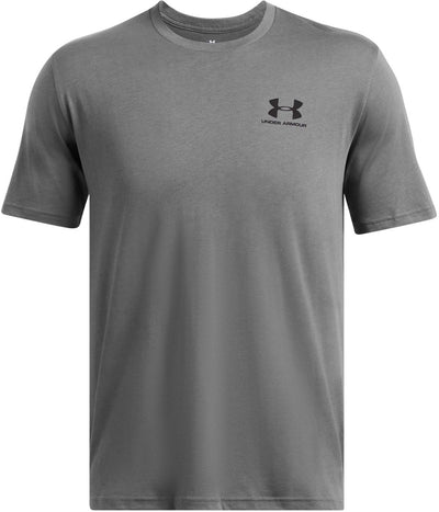 Under Armour UA M Sportstyle LC SS Herren-Sportshirt – Grau – Schwarz