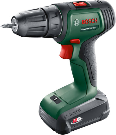 Bosch Set mit Bohrmaschine und Zubehör universaldrill 18 power 4all 18 v 40 nm
