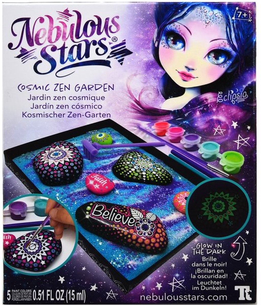 Nebelsterne - Steinmalerei