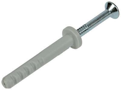 Celo 1015389 – 20 Nylon-Nageldübel NP 502658 5 x 35 mm | 5 Stück