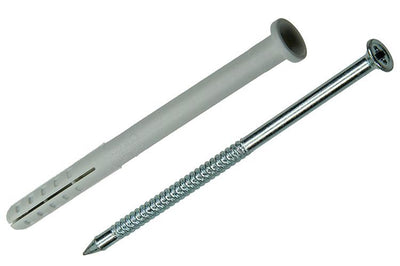 Celo 1003146 ​​​​- Nageldübel vormontiert NP ø6x80mm 50 Stück | 2 Stk