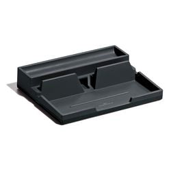 Schreibtischorganisator varicolor abs anthrazit