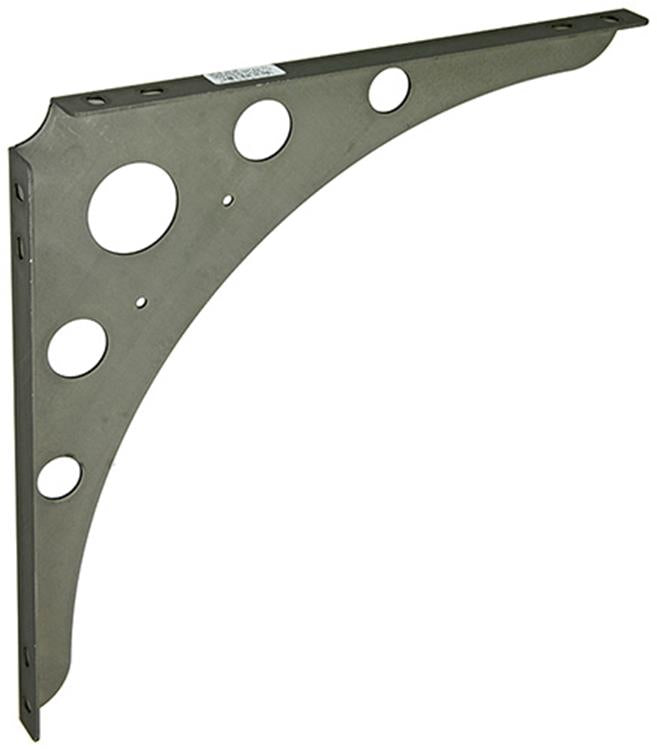 1059990 - delta-l.dekorkonsole 300 stahlgrau belastbarkeit 95 kg | 4 Stück