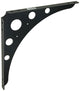 1059989 - delta-l.Dekorkonsole 300 schwarz Tragkraft je 95 kg | 4 Stück
