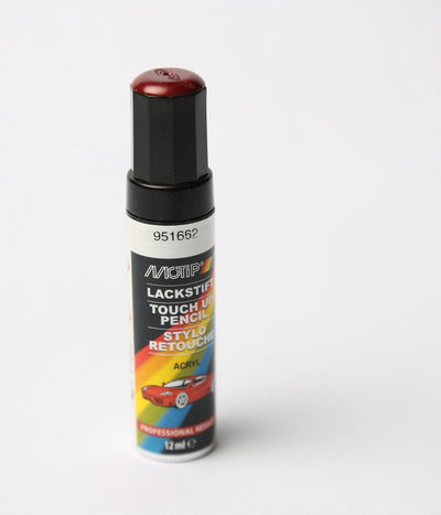 Motip 951662 – Autolackstift – Rot Metallic – 12 ml