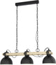 Eglo Lubenham Hängelampe – E27 – 90 cm – Schwarzbraun