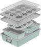 Tefal Ceramik-Backform – 8-teiliges Set – Muffinform, Kuchenform, Kühlregal – Antihaftbeschichtung – PFAS-frei