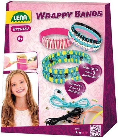 Lena machen Sie Ihre eigenen Armbänder Mädchen Polyester-Gummi 60-teilig