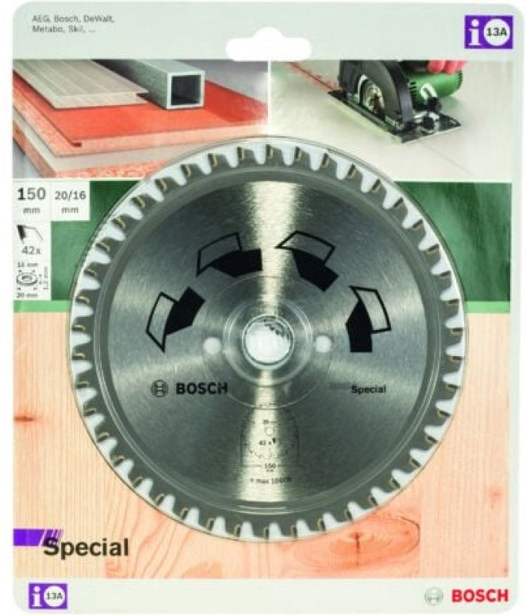 Bosch Kreissägeblatt Spezial - 150x2x20 16 - T42