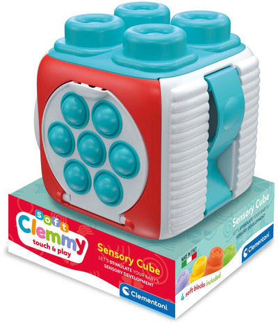 Clementoni Baby weicher Clemmy sensorischer Würfel