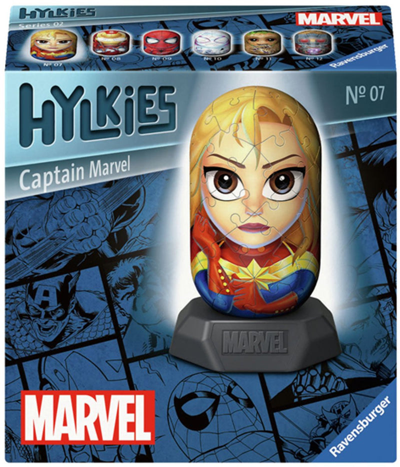 Ravensburger 3D -Puzzle -Hylkies -Kapitän Marvel, 54st.