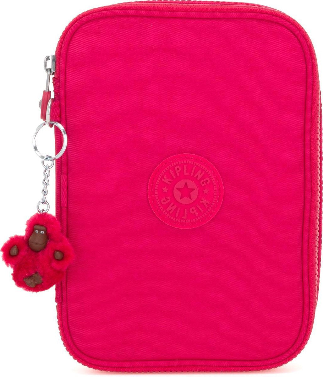Kipling 100 Stiftetui – echtes Pink