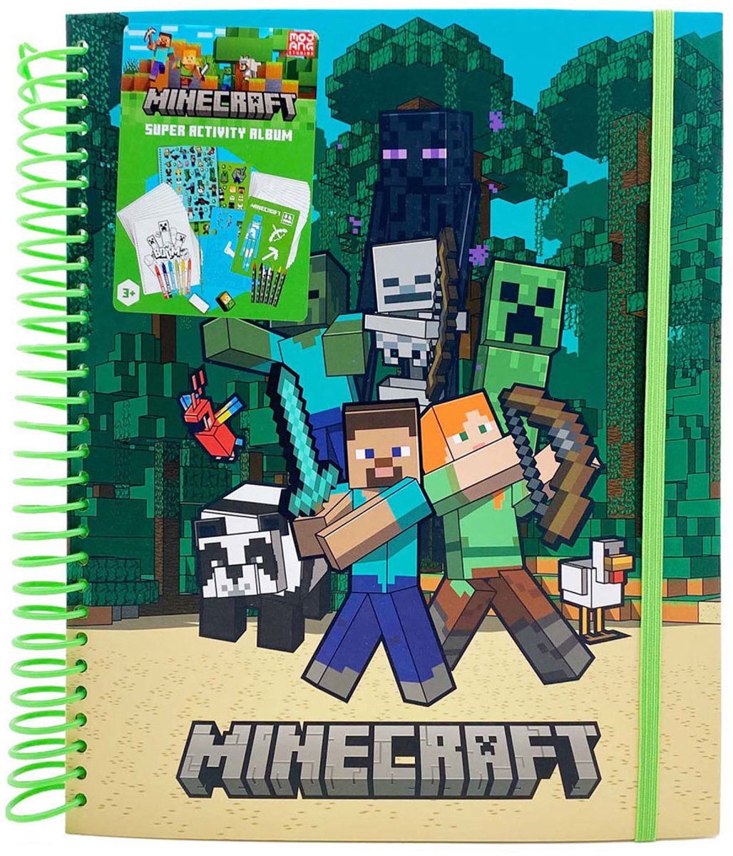 Minecraft Super -Aktivitätsbuch mit Aufklebern