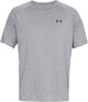 Under Armour UA Tech 2.0 SS Tee-Gry Herren-Sportshirt – Steel Light Heather – Schwarz