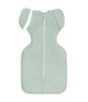 Love to dream™ Babyschlafsack swaddle up™ – reduzierendes Pucken – Baby 3–6 Monate – 6–8,5 kg – ganzjährig – Olivenzweige