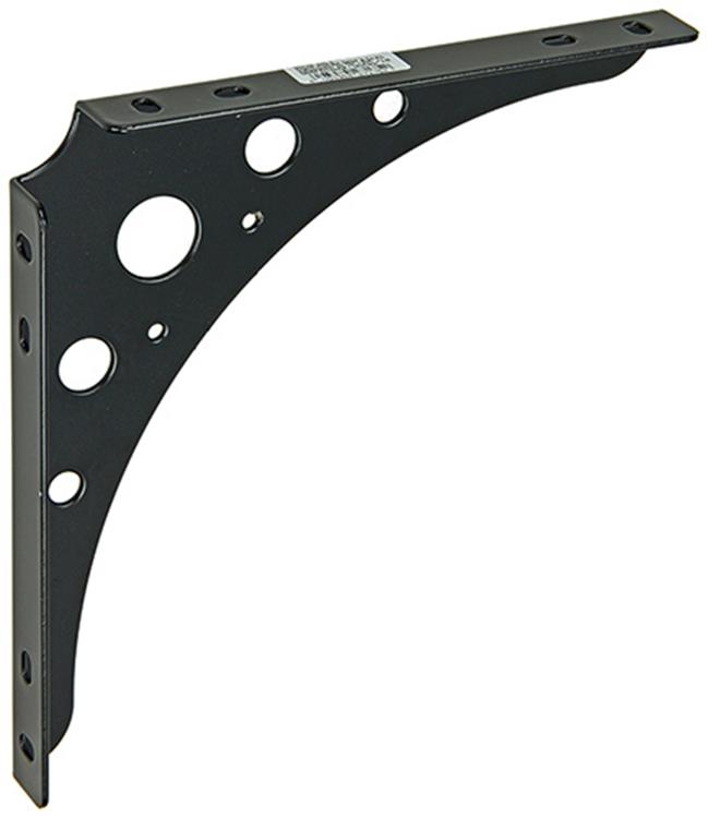 1059985 - delta-l.Dekorkonsole 200 schwarz Tragkraft je 95 kg | 4 Stück