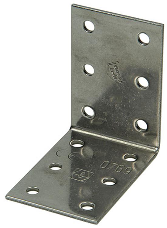 1015124 - Verbindungswinkel Edelstahl 60x60x40x2,5mm | 20 Stück