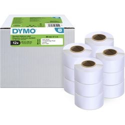 Adressetiketten Dymo Standard 99010 mattweiß