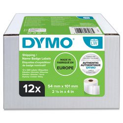 Adressetiketten Dymo s0722420 mattweiß