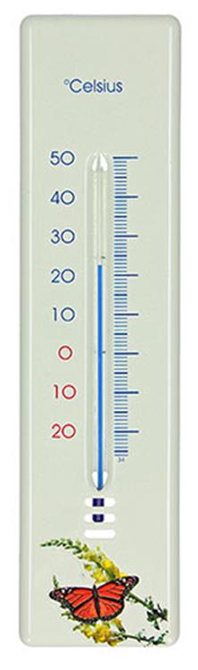 1023315 - Deko-Thermometer Schmetterling 21cm | 2 Stk